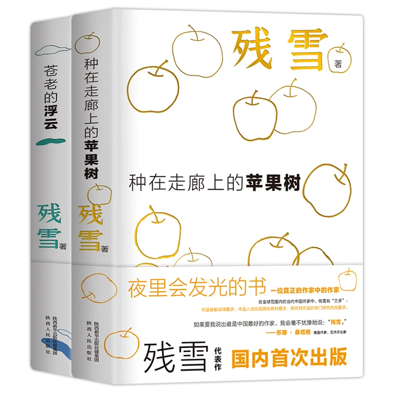 诺奖提名作家残雪文学代表作 苍老的浮云+种在走廊上的苹果树