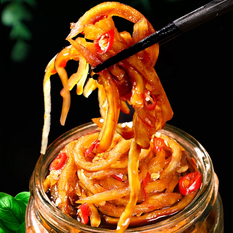 【280gx1瓶】龙老师香辣木瓜丝广西木瓜条下饭菜酱菜咸菜开胃菜