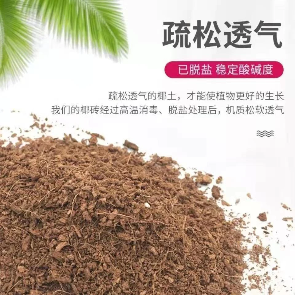 进口椰砖椰土营养土养花土种花种菜无菌土兰花土疏松低盐发酵