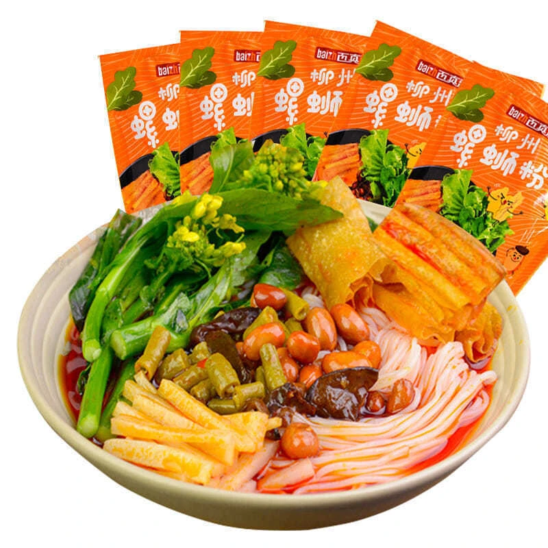 百真汇螺蛳粉300g原味袋装广西柳州特产水煮型批发促销网红速食