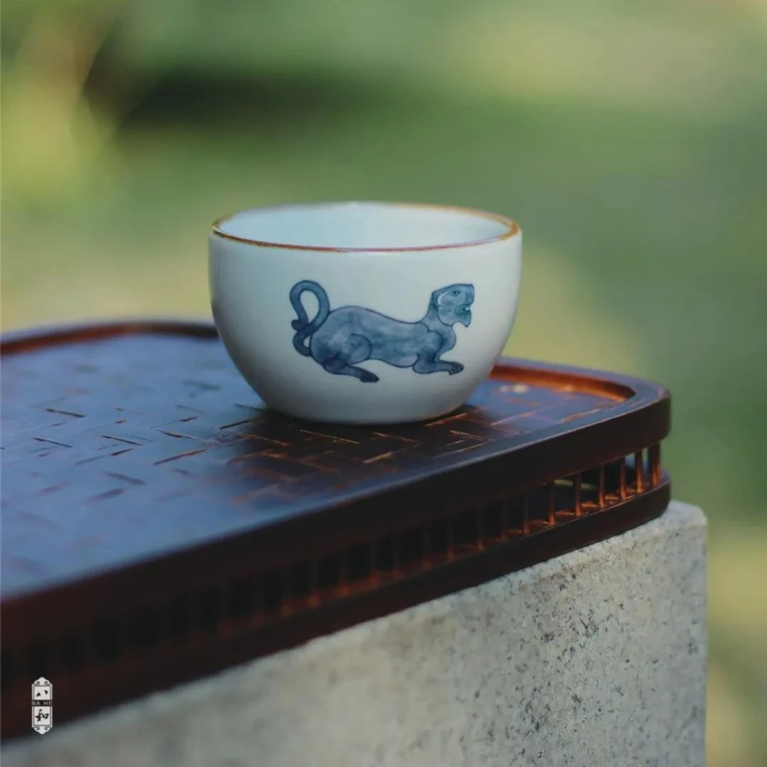 bahe/八和八和宋风古韵之福虎迎瑞杯