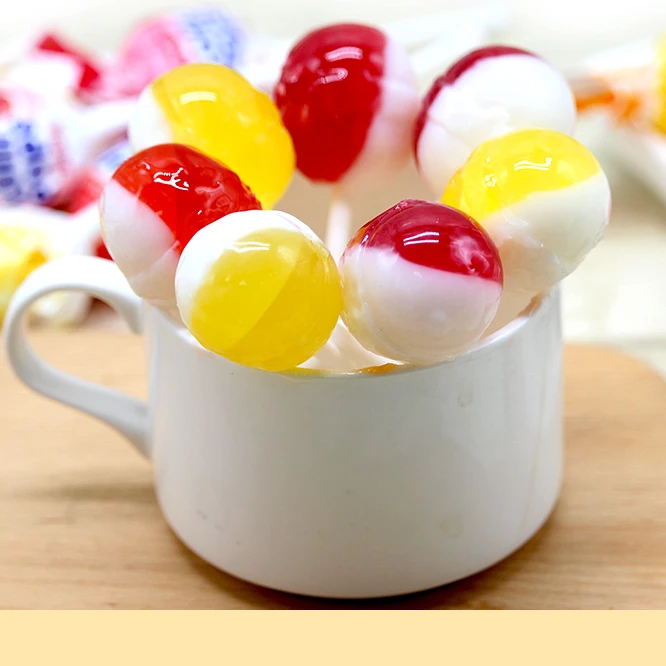 ROSHEN/如胜原装进口混合水果味乳酸味棒棒糖糖果喜糖920克