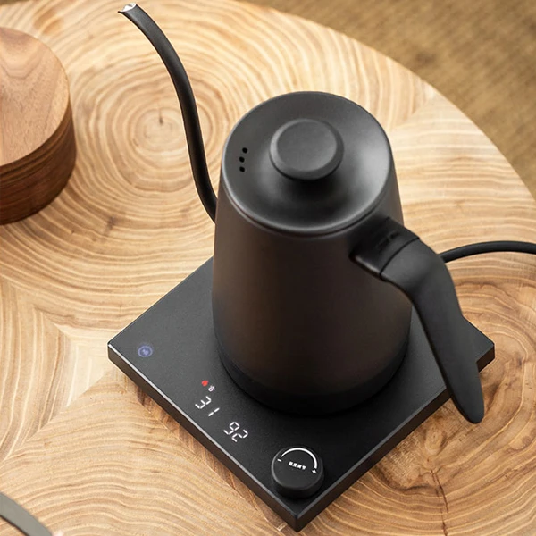 帝国智能温控电水壶细嘴控温咖啡壶家用茶热水壶1L