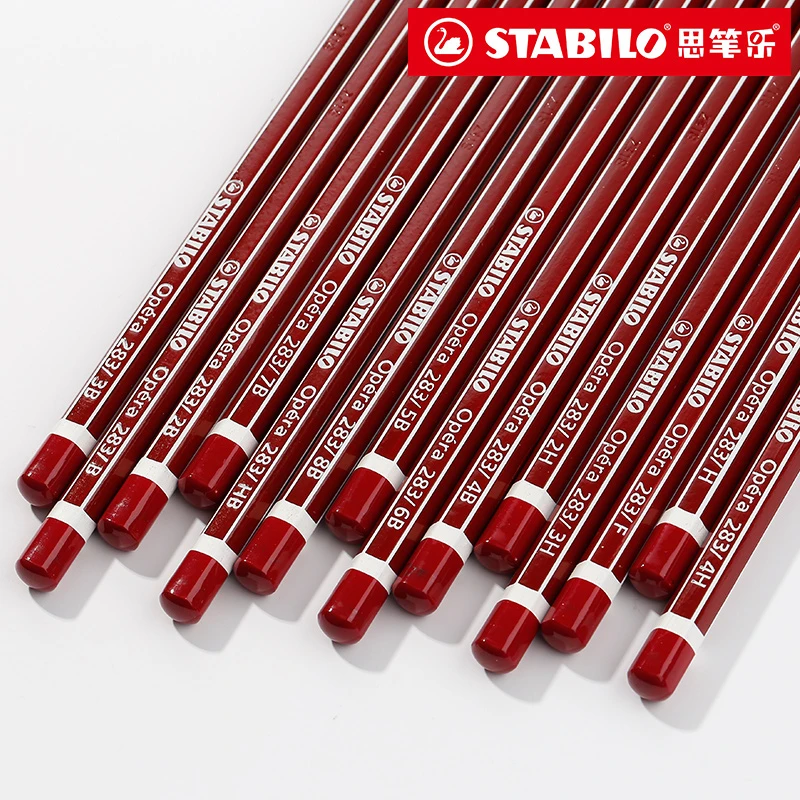 stabilo/思笔乐德国283奥赛乐进口铅笔作业书写（5支）作业铅笔舒适