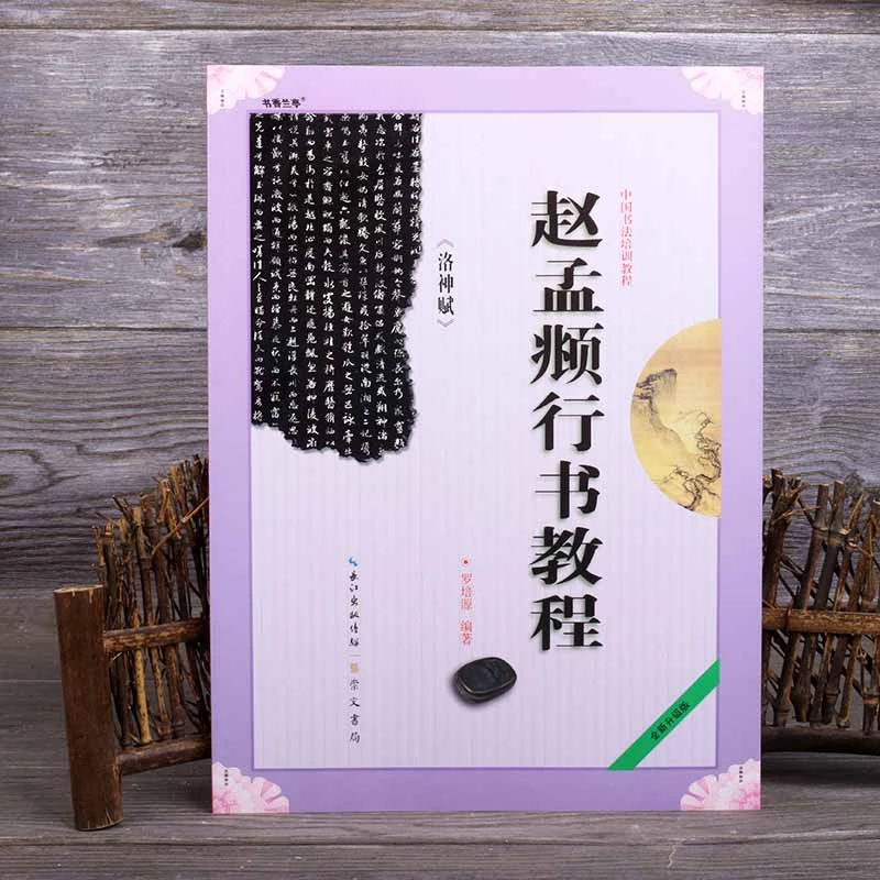 正版赵孟頫行书教程洛神赋赵体临摹字帖基本笔画间架结构初学书法