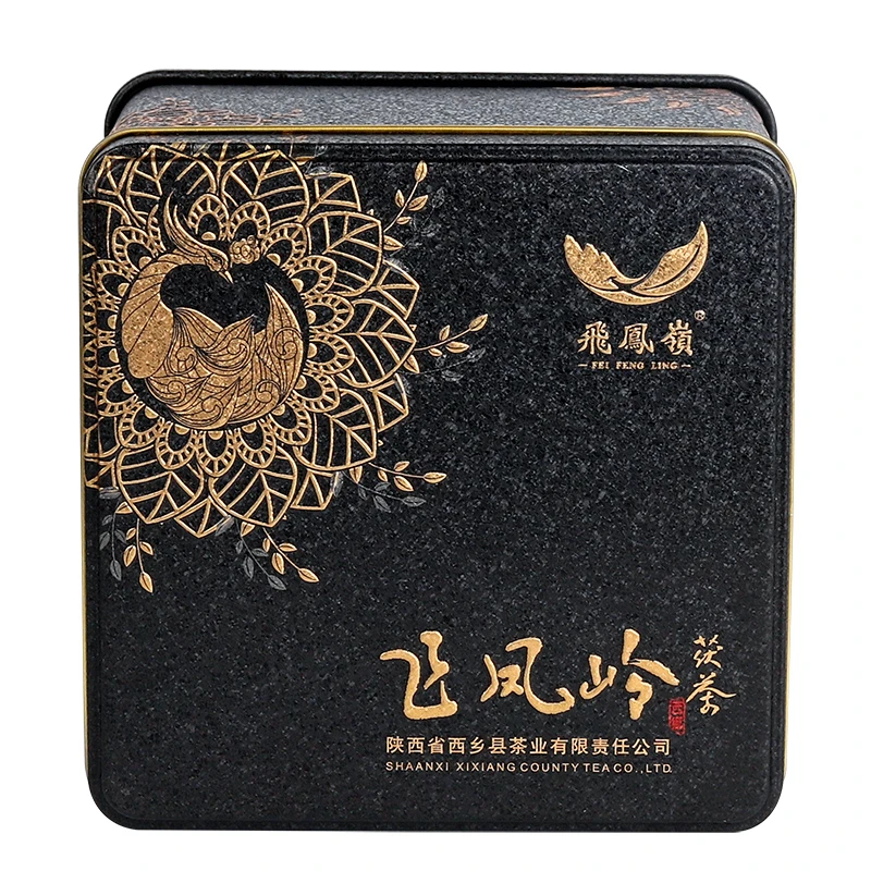 无品牌陕西特产金花茯砖茶盒装280g