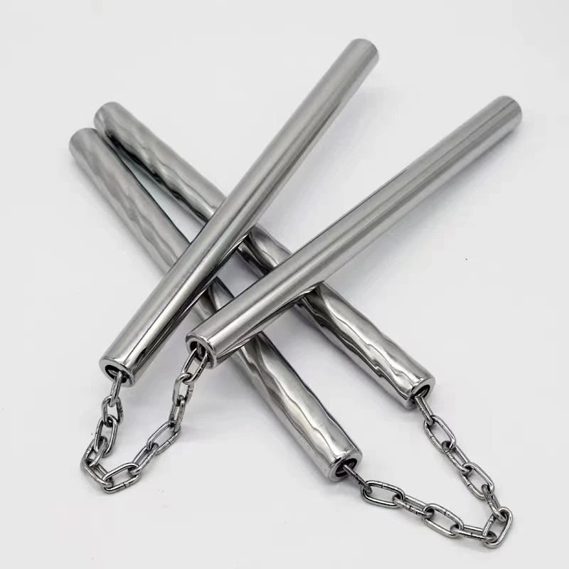 不锈钢双截棍初学者儿童棍李小龙棍成人跆拳道双节棍棍武之地