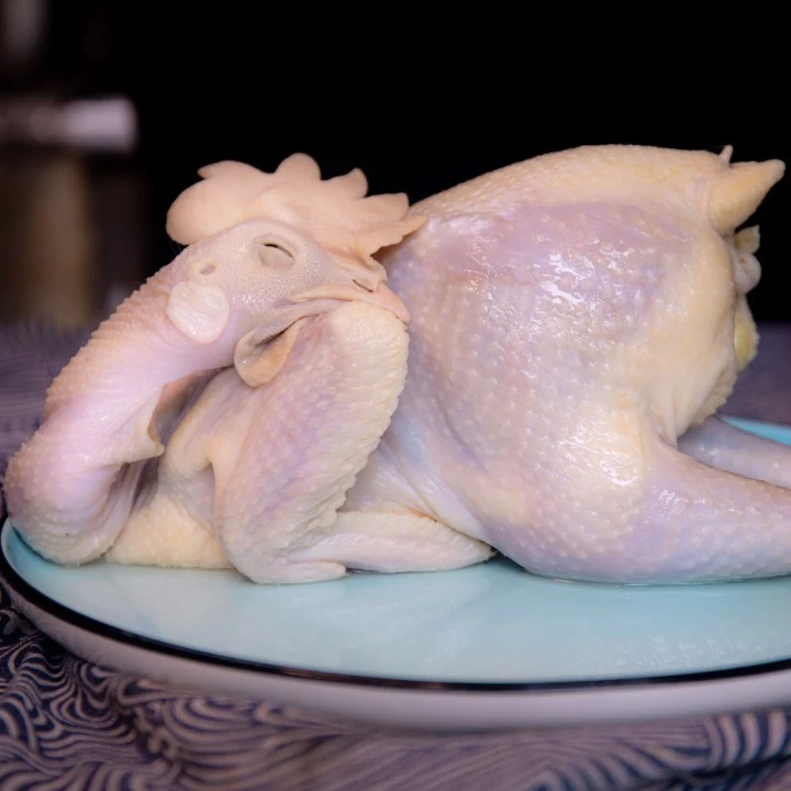 太湖百岁 盐水鸡 脆皮咸鸡 老母鸡 1只 2斤7两 清水一煮就好