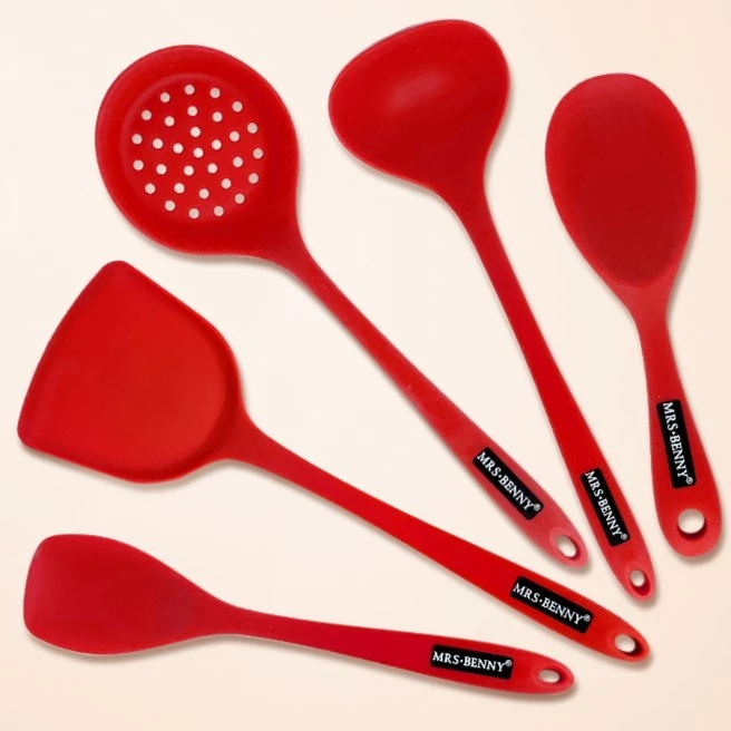 班尼太太家用硅胶铲麦饭石不粘锅专用加厚防滑耐高温炒菜铲子厨具