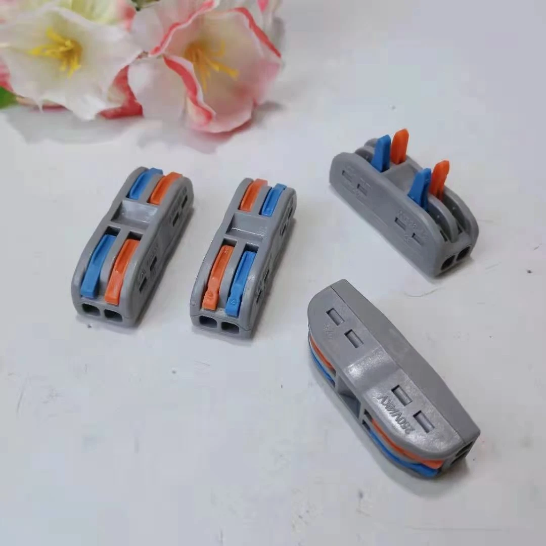 快速接线端子灯具电线对接接头多功能连接器并线柱夹子绝缘