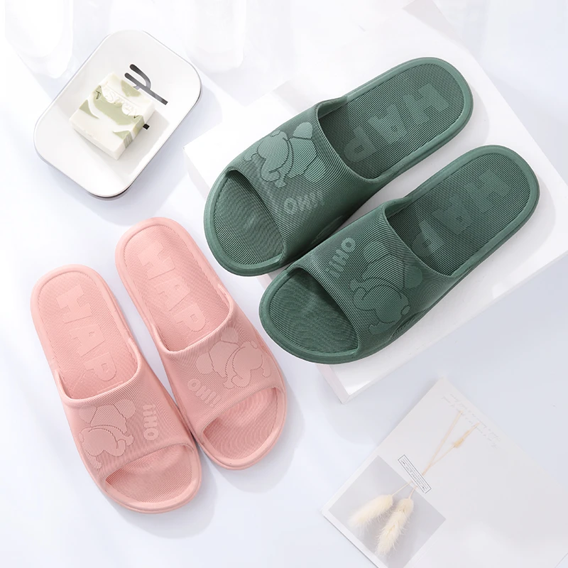 乐拖夏季室内客拖家居浴室洗澡防滑居家男女通用卡通狗狗凉拖鞋