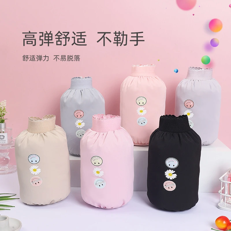 儿童卡通防水防污袖套  图案颜色随机发