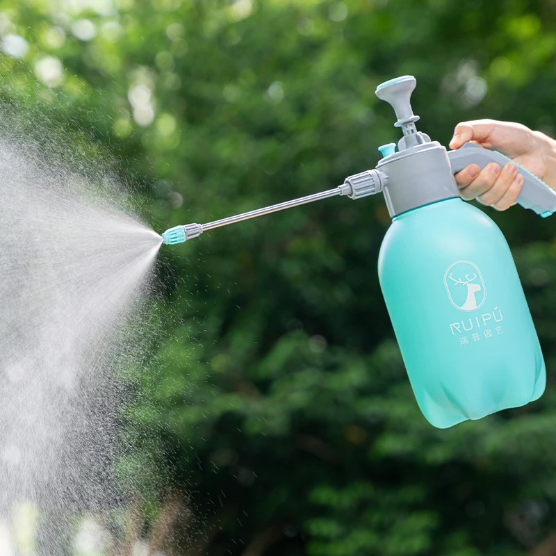 瑞普多用途气压式高压浇花省力喷洒冲洗喷壶浇灌养花家用园艺浇水