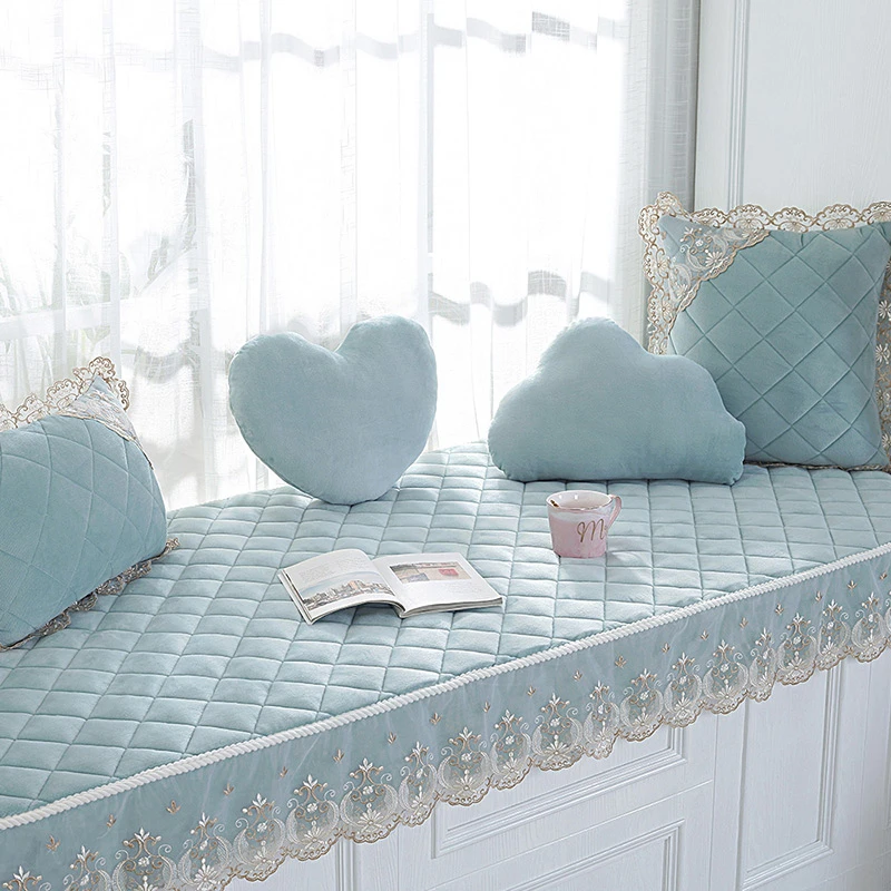 主卧飘窗垫窗台垫四季通用网红卧室阳台垫子高档大气飘窗台垫加厚