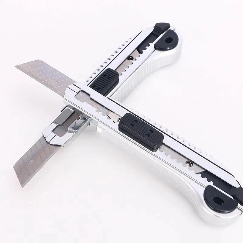 智创精品美工刀架5连发家用裁纸刀重型壁纸美工刀