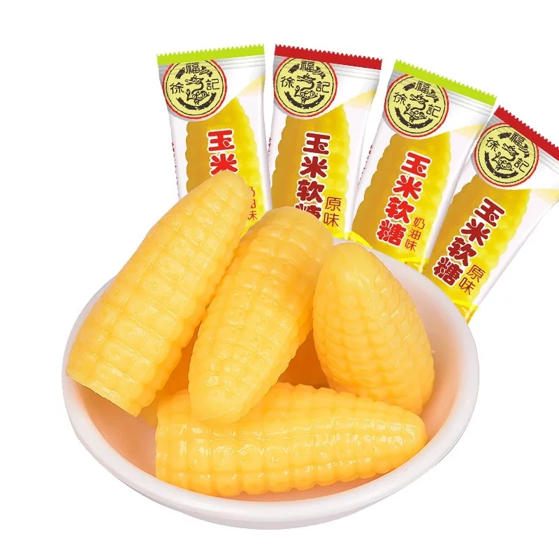 徐福记玉米软糖奶油味200g起网红小零食婚庆喜糖果新年货散装批发