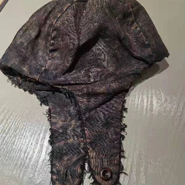 西子分享769# 麻依者毛边 【棉帽】