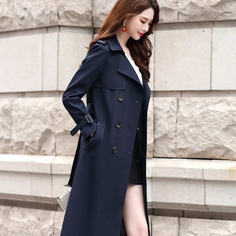 女士风衣杭州意法新款2025新款春秋高端气质英伦风高级感大衣外套