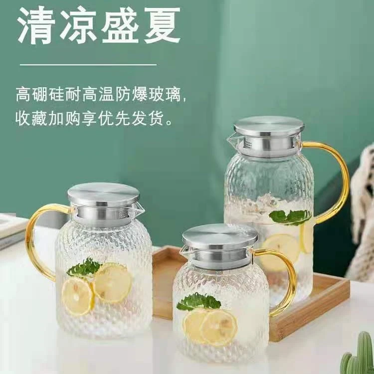 米粒壶玻璃耐高温水壶可以电陶炉煤气灶煮茶
