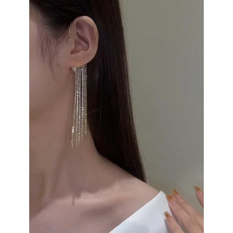 CHUHAN/初菡 铜合金耳饰 耳骨夹女无耳洞新潮耳饰冷淡风小众设计