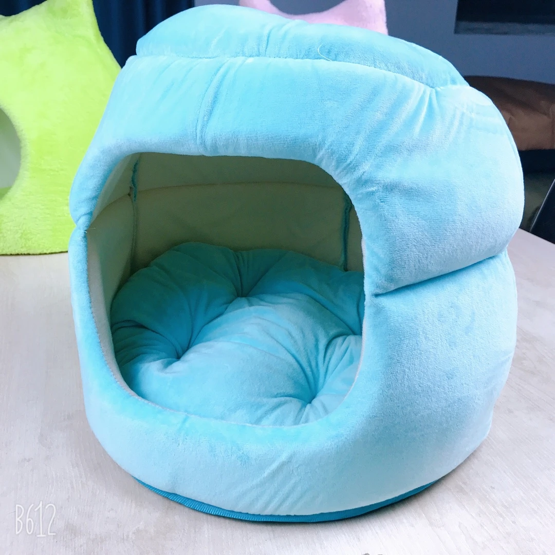 蜂窝 猫窝狗窝海绵款抽真空发货会有轻微微变形介意别拍 两用帐篷