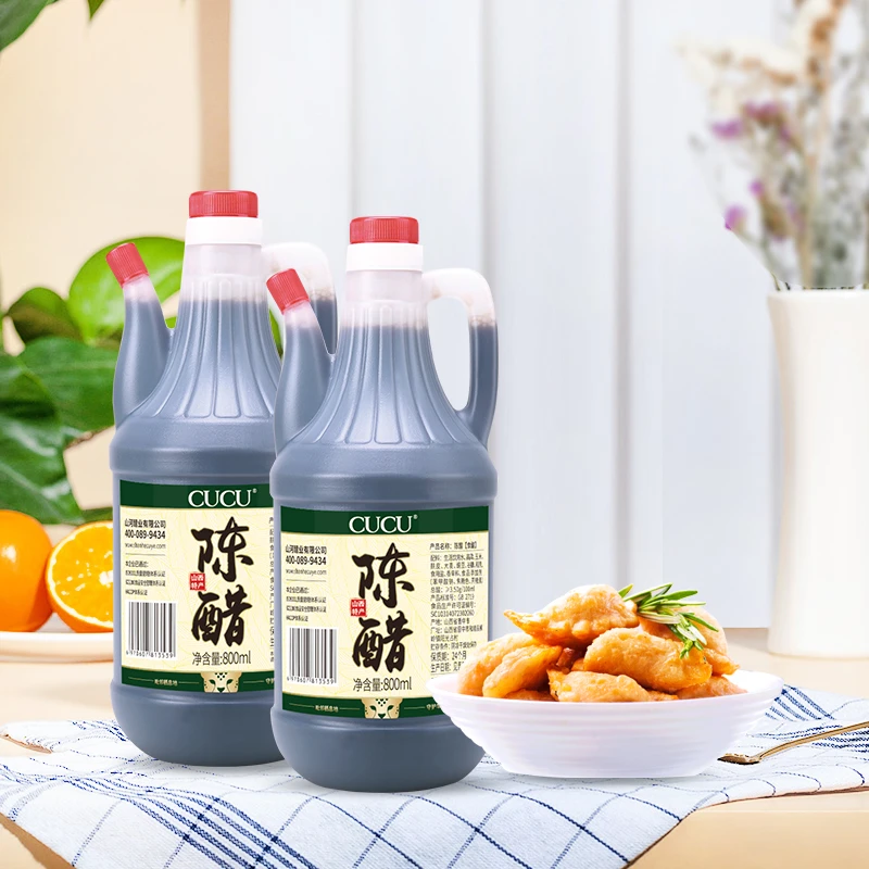 CUCU山西特产陈醋纯粮酿家用炒菜凉拌腌蒜饺子醋3.2斤