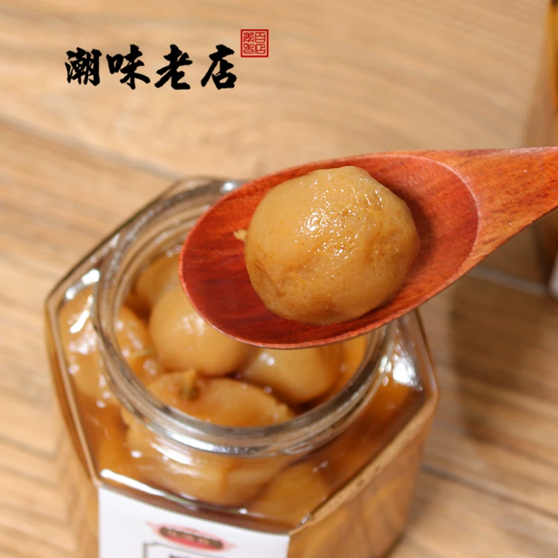 潮汕咸金桔500g 广东正宗咸柑桔 老药桔腌制陈年手工柑橘潮州三宝