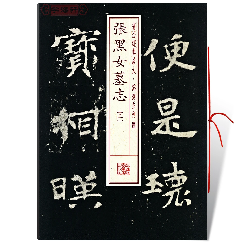 张黑女墓志2二放大铭刻系列25北魏楷书软笔成书法毛笔字帖