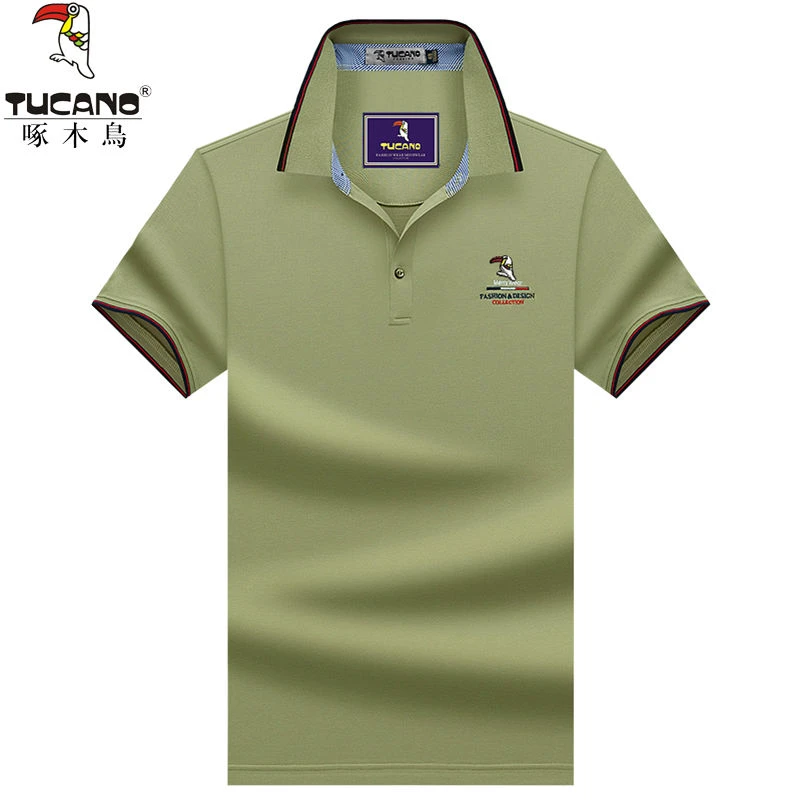 TUCANO/啄木鳥半袖休闲t恤男士夏季2025薄款翻领男POLO衫912#