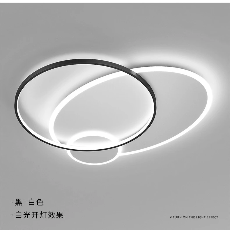 卧室灯新款简约现代风格大气led吸顶灯北欧灯具新款