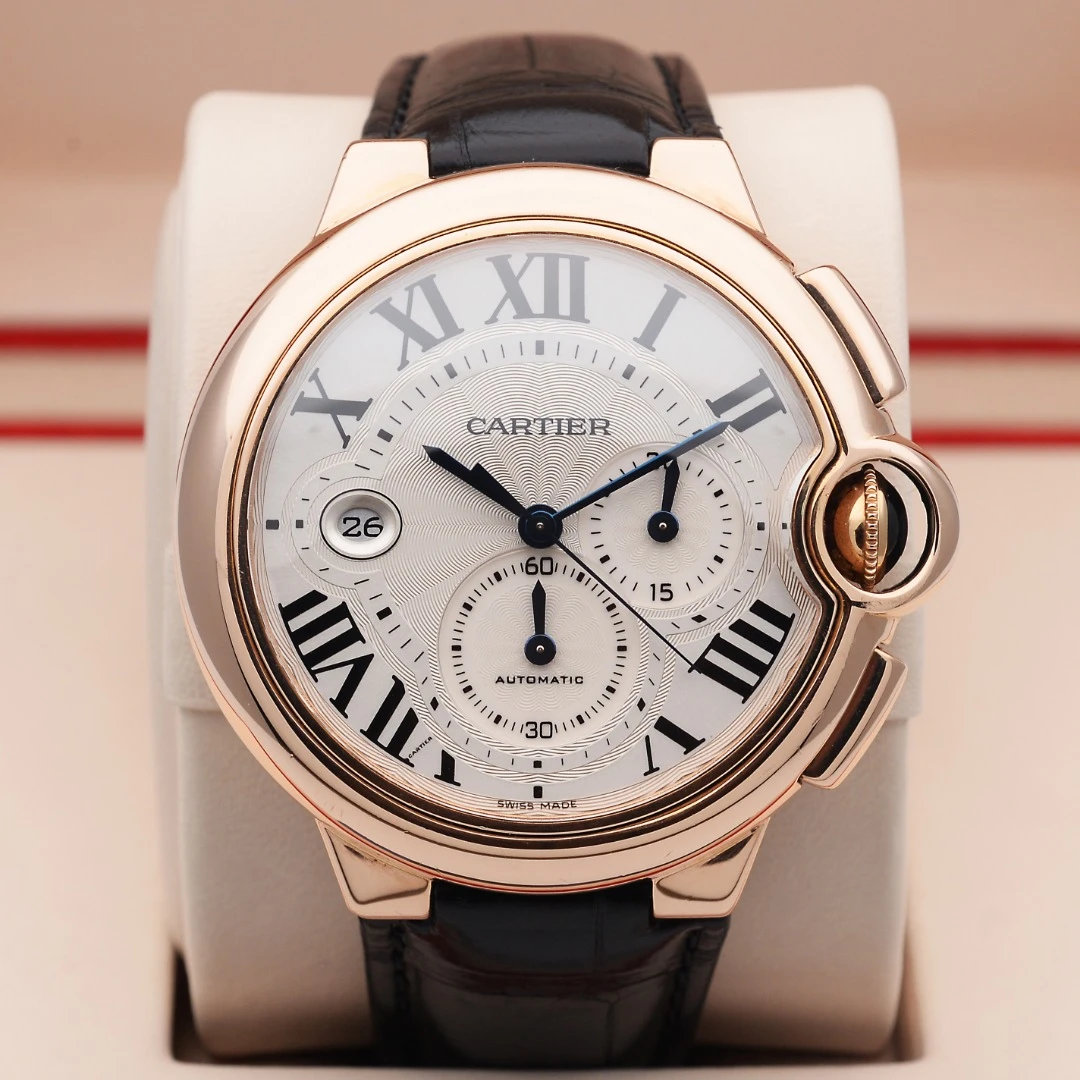 99新 Cartier/卡地亚 爱换拆单/蓝气球W6920074/18K玫瑰金/44mm