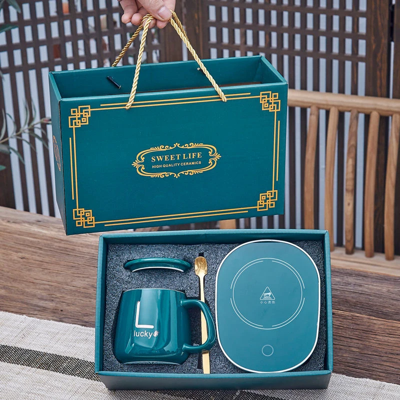 暖暖杯自动恒温杯垫加热水杯牛奶保暖家用香薰茶水自加热加热杯垫