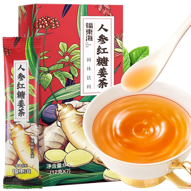 人参红糖姜茶84g（12g*7袋）*2盒ZB