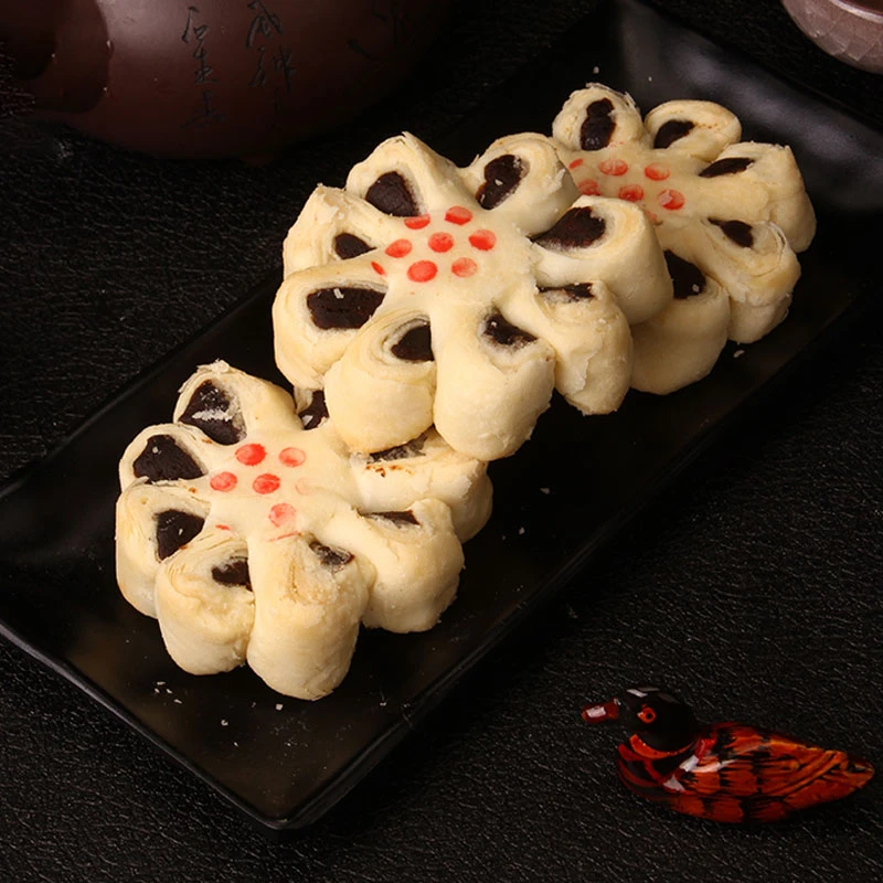 【爱唐味】清真枣花酥 西安手工糕点传统糕点老式点心解馋休闲零食