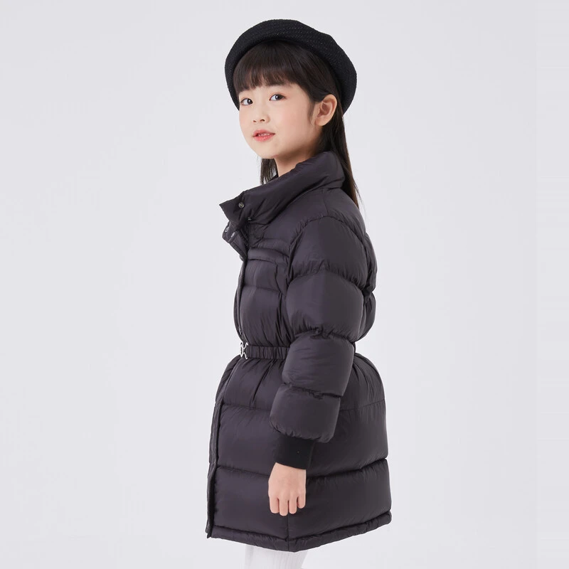 [商场同款]EP雅莹童装秋冬男童女童新款加厚保暖长款面包服羽绒服