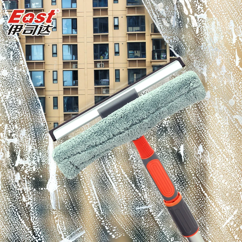 擦玻璃神器家用伸缩杆擦窗户清洁简单洗玻璃刮水器擦玻璃器擦窗器