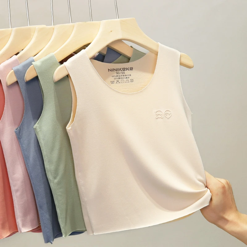 儿童保暖背心婴儿女童宝宝马甲男童冬季德绒内穿贴身 DDM 21516