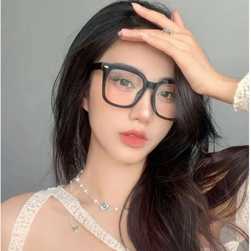 宝港眼镜25款潮流时尚大牌正品高级感防蓝光黑框韩版方框眼镜16