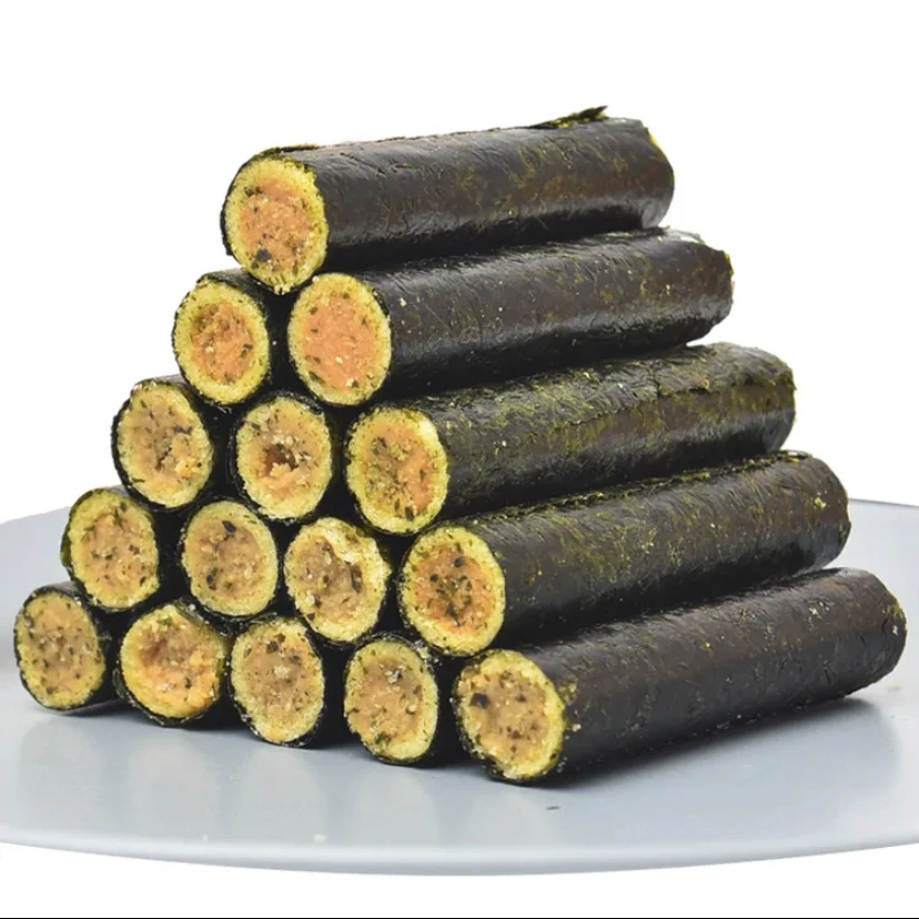 小屁孩 肉松海苔卷  250克/箱  连云港产地直销原味新鲜营养天然