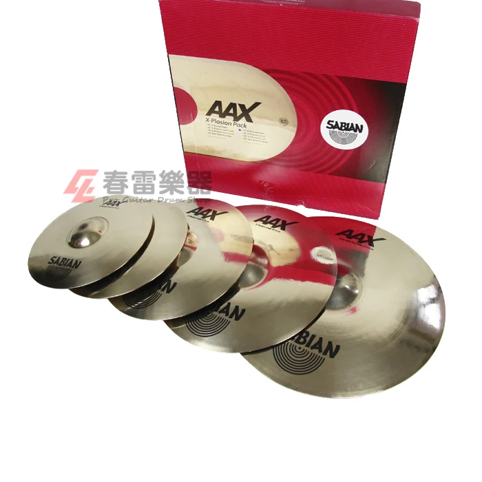 SABIAN沙滨AAX X-Plosion 标准5片装套镲片2500587XB