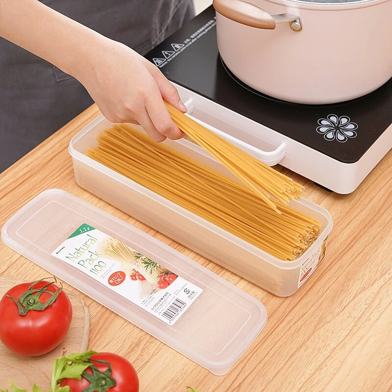 【家之物语】面条收纳盒家用冰箱食物保鲜盒挂面意大利面保鲜储存