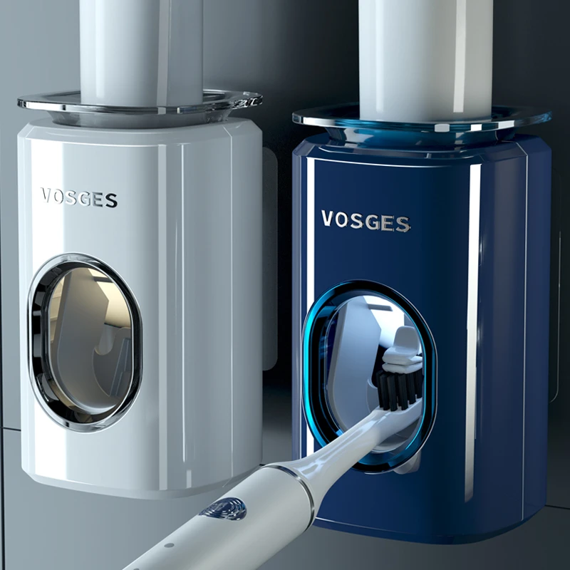 【好物推荐】向伦全自动挤牙膏神器牙膏牙刷挤压器置物架壁挂式