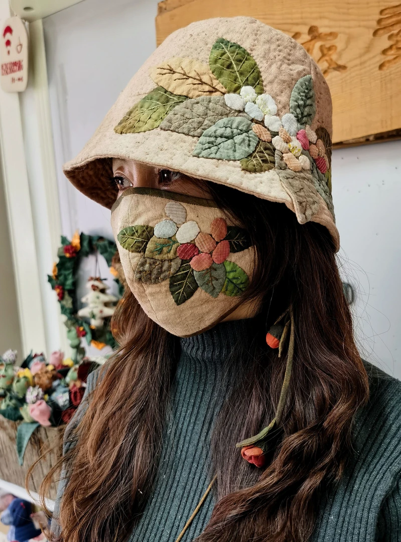 拼布布艺口罩手工手作diy材料包（非成品）