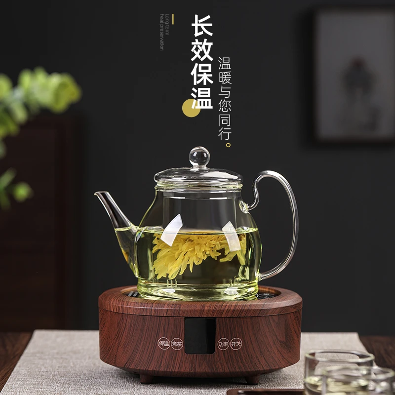 茶炉电陶炉迷你小型家用铁壶玻璃壶煮茶器静音泡茶光波炉非电磁炉