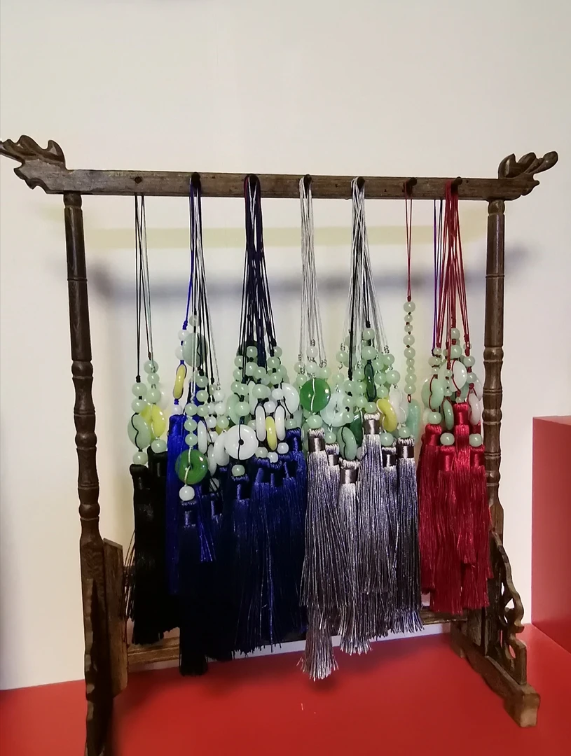 非金属陶瓷吊坠 时尚饰品 包包配饰 手工串珠