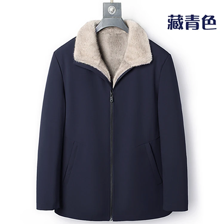 mpe.shidan/蒙普尔·狮丹201款冬装男士外套加厚真水貂整貂内胆