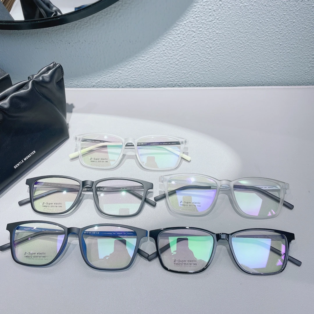 超轻韩国塑钢超弹眼镜框超高舒适度可配近视散光