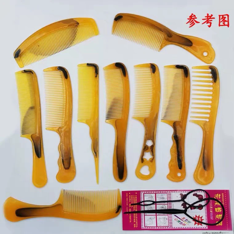 10把梳子送5个发卡1包彩色小皮筋10个挂钩10个头绳2盘发器
