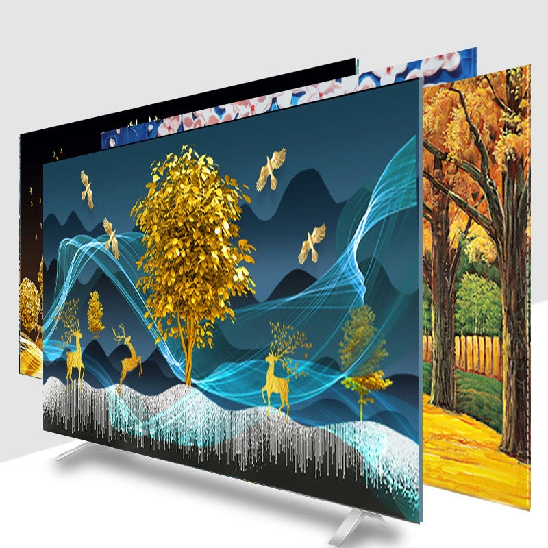 【顺轩】电视罩套防尘布家用55寸台式电视装饰套保护罩