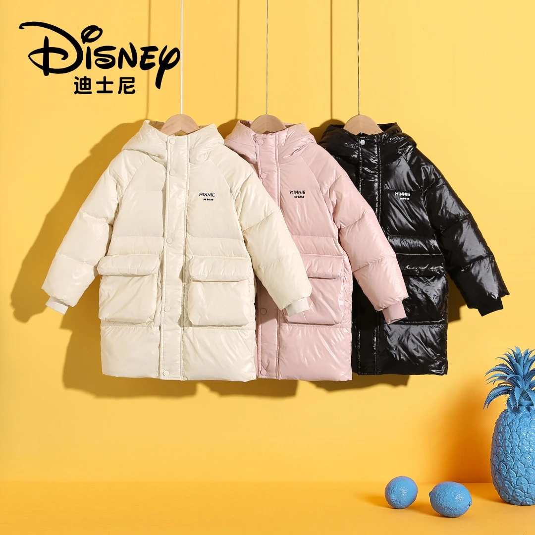 【TQ粉丝专享】Disney/迪士尼中长款小耳朵羽绒服XCQ4SU007儿童女童